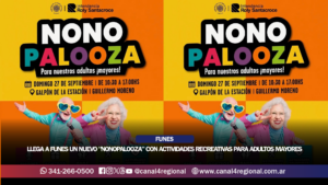 LLEGA A FUNES UN NUEVO «NONOPALOOZA» CON ACTIVIDADES PARA ADULTOS MAYORES