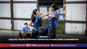 IBARLUCEA: TALLERES DEPORTIVOS Y DEPORTISTAS DE WUSHU RUMBO AL PANAMERICANO