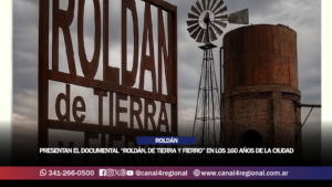 PRESENTAN EL DOCUMENTAL “ROLDÁN, DE TIERRA Y FIERRO”: HISTORIA, TESTIMONIOS E INTELIGENCIA ARTIFICIAL EN LOS 160 AÑOS DE LA CIUDAD