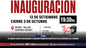 FUNES: EL MUSEO COCHET INAUGURARÁ LA SEGUNDA MUESTRA COLECTIVA CON 22 ARTISTAS DE LA REGIÓN
