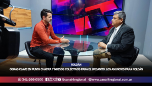 OBRAS CLAVE EN PUNTA CHACRA Y NUEVOS COLECTIVOS PARA EL URBANITO: LOS ANUNCIOS PARA ROLDÁN