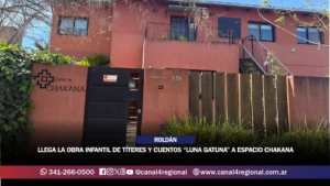 ROLDÁN: LLEGA LA OBRA INFANTIL DE TÍTERES Y CUENTOS “LUNA GATUNA” A ESPACIO CHAKANA