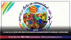 ROLDÁN: LA CASA DE LA CULTURA SERÁ SEDE DE UNA MUESTRA MULTIDISCIPLINARIA EN HOMENAJE A ANTONIO BERNI