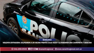 VIOLENTA ENTRADERA EN IBARLUCEA: GOLPEARON A UN VECINO FRENTE A SUS HIJOS Y LE ROBARON UNA CAMIONETA Y $600.000