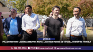 JUEGOS SURAMERICANOS 2026: PULLARO RECORRIÓ LAS SEDES DE ROSARIO Y EL FAN FEST JUNTO A LOS GOBERNADORES DE CÓRDOBA, CORRIENTES Y CHUBUT