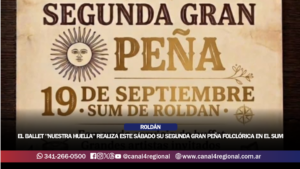 ROLDÁN: EL BALLET «NUESTRA HUELLA» REALIZA ESTE SÁBADO SU SEGUNDA GRAN PEÑA FOLCLÓRICA EN EL SUM