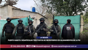 PUERTO GABOTO: DESARTICULAN TRES PUNTOS DE MICROTRÁFICO EN ALLANAMIENTOS DE LA PDI CON CUATRO DETENIDOS Y $3 MILLONES SECUESTRADOS