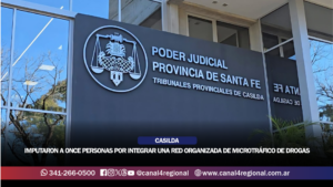 CASILDA: IMPUTARON A ONCE PERSONAS POR INTEGRAR UNA RED ORGANIZADA DE MICROTRÁFICO DE DROGAS