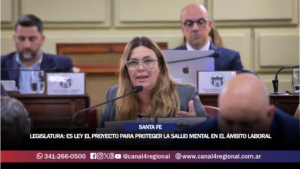 LEGISLATURA: ES LEY EL PROYECTO IMPULSADO POR SILVANA DI STEFANO PARA PROTEGER LA SALUD MENTAL EN EL ÁMBITO LABORAL