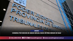 CONDENA POR HECHOS DE ABUSO SEXUAL HACIA VÍCTIMA MENOR DE EDAD