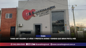 FUNES ART CELEBRA 17 AÑOS Y PROYECTA SHOWS Y BANDAS QUE GIRAN POR EL PAÍS
