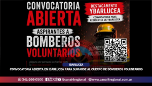 CONVOCATORIA ABIERTA EN IBARLUCEA PARA SUMARSE AL CUERPO DE BOMBEROS VOLUNTARIOS