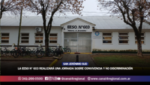LA EESO N° 603 REALIZARÁ UNA JORNADA SOBRE CONVIVENCIA Y NO DISCRIMINACIÓN