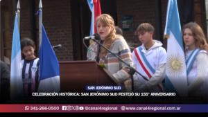 CELEBRACIÓN HISTÓRICA: SAN JERÓNIMO SUD FESTEJÓ SU 155° ANIVERSARIO