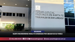 SUJETO RICARDONENSE RESULTÓ CONDENADO POR ABUSAR DE SU PAREJA