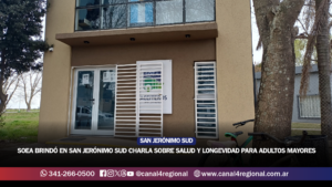 SOEA BRINDÓ EN SAN JERÓNIMO SUD CHARLA SOBRE SALUD Y LONGEVIDAD PARA ADULTOS MAYORES