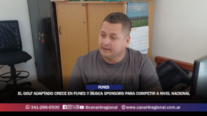 EL GOLF ADAPTADO CRECE EN FUNES Y BUSCA SPONSORS PARA COMPETIR A NIVEL NACIONAL