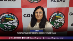 AVANZA LA REALIZACIÓN DE OBRAS HÍDRICAS Y VIALES EN ALDAO
