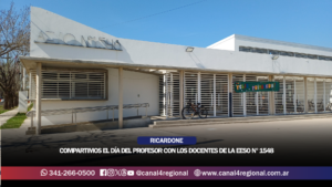 COMPARTIMOS EL DÍA DEL PROFESOR CON LOS DOCENTES DE LA EESO N° 1548