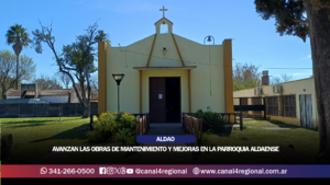 AVANZAN LAS OBRAS DE MANTENIMIENTO Y MEJORAS EN LA PARROQUIA ALDAENSE