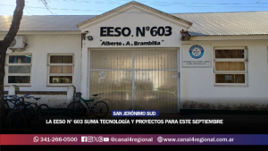 LA EESO N° 603 SUMA TECNOLOGÍA Y PROYECTOS PARA ESTE SEPTIEMBRE